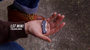 Gerber Gear LST Mini - Lightweight Folding Pocket Knife for Hiking, Camping - EDC Tool - Durable Stainless Steel Blade - Gray