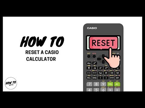 How To Reset a Scientific Calculator | Casio fx - 82AU II