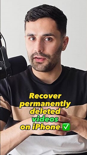 Recover Deleted VIDEOS from iPhone 📱