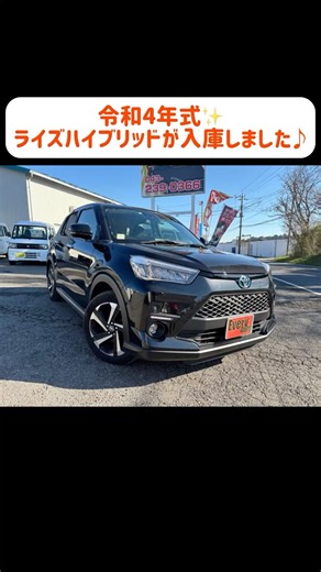 令和4年式！ライズハイブリッドが入庫しました♪#shorts #車 #中古車 #ライズ #ハイブリッド