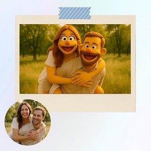 Custom Muppet-style Portrait | Bring Out Your Inner Puppet! - Etsy UK