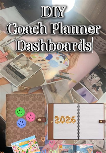 DIY Coach Planner Dashboard Inserts Guide