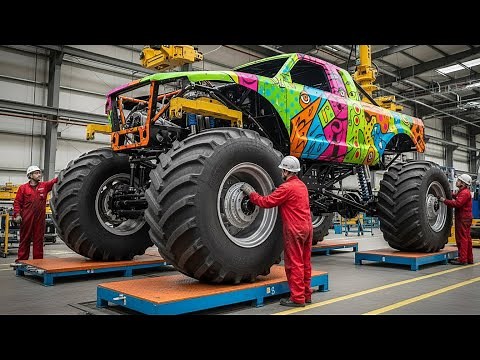 Inside the Mega Monster Truck Factory : How the Mammoth Diablo GT Is Built