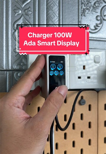 ✅ 100W ✅ 5 Output ✅ Smart Display ✅ Temperature Control ❌ Size besar