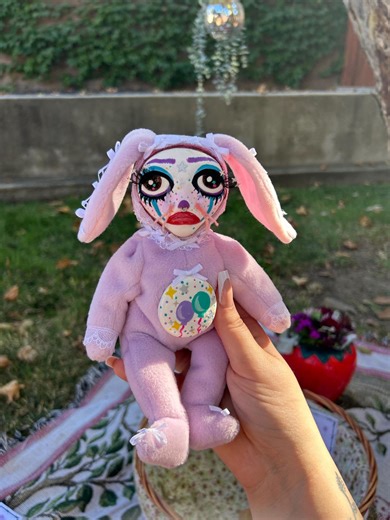 Blue the Clown Plush - Etsy