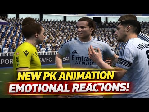 FIFA 16 NEW Emotional Penalty System! 😱 Player Reactions + PK Animation Update