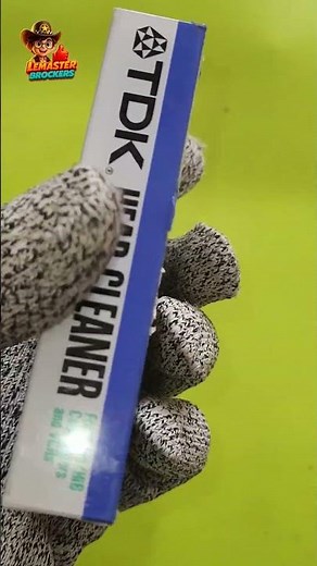 Hi8/8mm rare cassette TDK de nettoyage encore scellée 🤟#k7 #cassette #hi8 #video8 #tdk