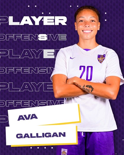Southeastern Conference on Instagram: "⚽️ SEC Offensive Player of the Week: Oct. 27  Ava Galligan @LSUSoccer x #SECSOC"