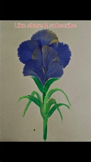 Flowerart#acrylic#painting #viral#ytshorts ❤️🌹❤️#music:Happy moments