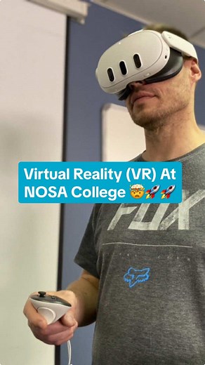 Experience Virtual Reality (VR) at NOSA College for Innovative Training