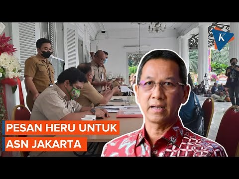 Ini Dia Pesan Heru Budi Kepada ASN DKI Jakarta