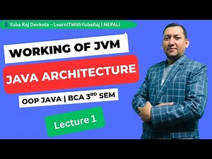 JVM Architecture, JVM vs JRE vs JDK | History & Features of Java | OOP Java Lecture in Nepali
