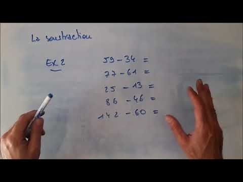 La soustraction - calcul mental