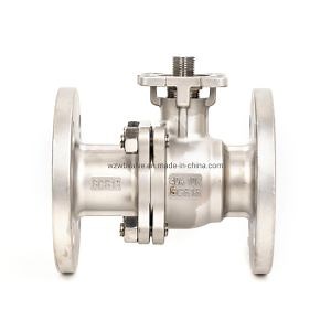 [Hot Item] SUS304L Split Body 2PC Ball Valve 50A 10K Flanged Stainless Steel JIS 10K Flange Ball Valve 1/2"