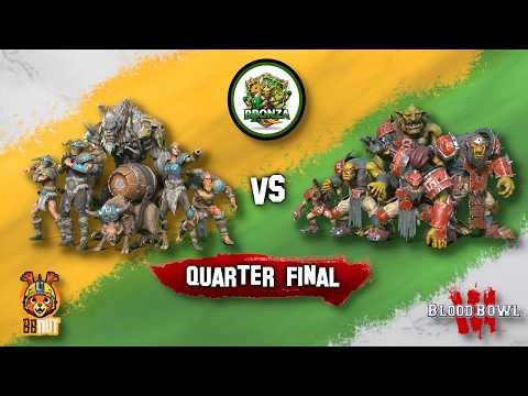 Blood Bowl 3 BBONZA Season 2 Playoffs - Norse vs Orcs | Quarter Finals