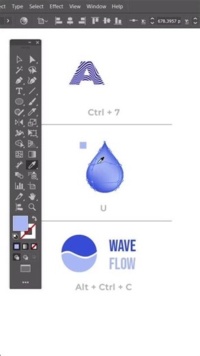 Illustrator shortcut by Soro Graphics #design