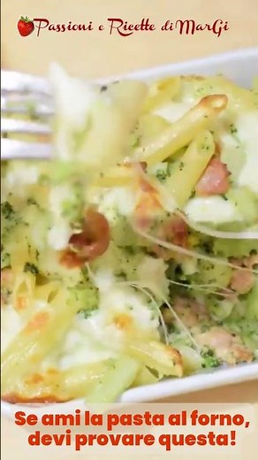 Pasta Pasticciata al Forno 🍝 Con Salsiccia e Verdure Senza Besciamella