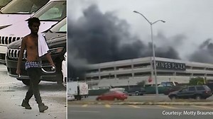 21 hurt in massive fire at Brooklyn parking garage