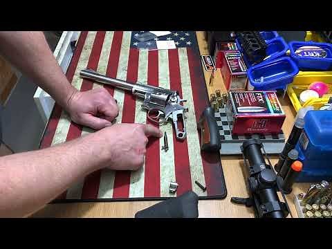 Part 1, Installing a Wolff Spring Kit and Hogue grip on my Ruger Super Redhawk. 44mag .44mag Magnum