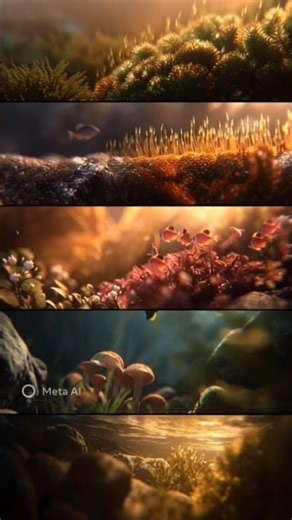 Explore the deep ocean through stunning AI visuals.No words. Just the mystery of the sea.