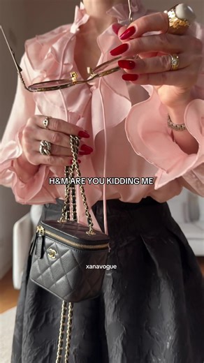 H&M's Bold Pink Ruffle Blouse for Fashion Lovers