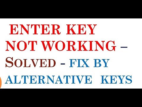 How to Fix Enter Key Not Working Alternatively in Notepad