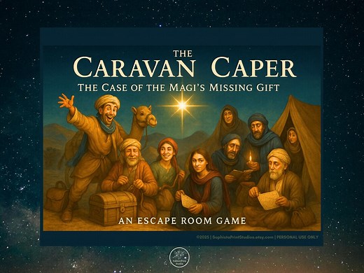Nativity Escape Room | Christian Christmas Party Game | Family Escape Room | Games for Teens and Adults | Scavenger Hunt Game | Mystery Game - Etsy