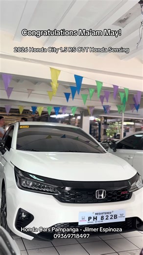 Explore the 2026 Honda City 1.5 RS CVT Features