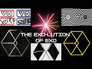 the EXOlution of EXO album covers