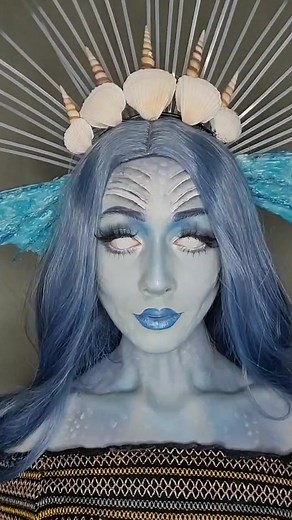 Siren Mermaid🧜‍♀️ #siren #sirenmakeup #mermaidmakeup #seamonster #facepaint #makeuptutorials #halloween #halloween2022 #makeuptutorial #makeupinspiration #makeuplooks #halloweenmakeup #makeuptransformation #powerofmakeup #tutorial #halloweenmakeup2022 #31daysofhalloween #31daysofhalloweenmakeup #fy #fyp #foryou #foryoupage #makeup #makeupartist #makeuptutorial #sfx #sfxmakeup #sfxmakeupartist #sfxmakeuptutorial