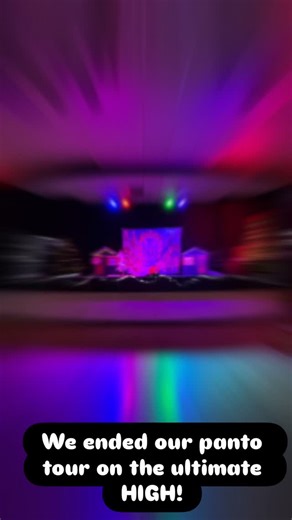 Wow!! What a way to finish our panto tour!! Our first ever public...