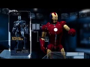 Iron Man MENU DVD HD (2008)