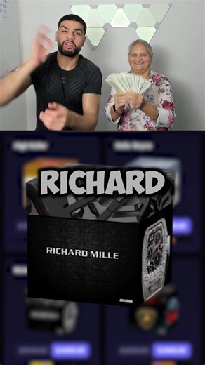 Milo & Gran Spend $10,000 On Richard Mille Boxes?!?🤑 #mysterybox #rillabox #richardmille