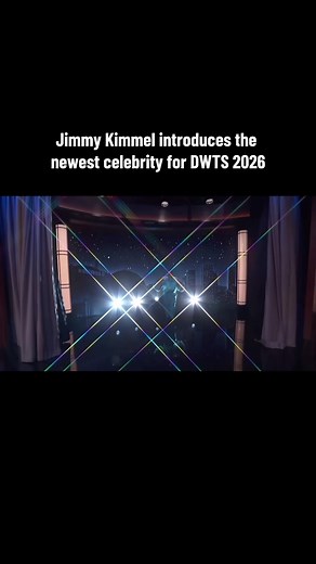 The newest celebrity on dancing with the stars 2026 is…. #dancingwiththestars #dwts #jimmykimmel