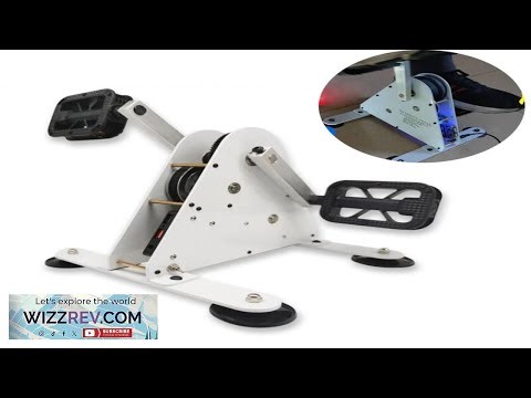 Portable Foot Pedal Generator Hand Crank Generator Fitness Power Spinning Bike