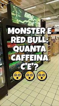 👉 MONSTER AND RED BULL: how much caffeine is in these energy drinks?