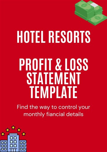 Master Hotel P&L Statement - Etsy