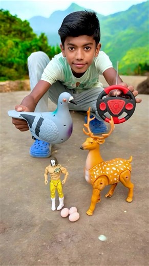 Rc deer And egg Wala birds testing 😱