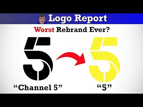 Why did Channel 5 rebrand to just "5"?