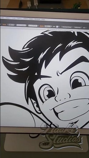 Creating a Cartoon Boy Character in Adobe Illustrator