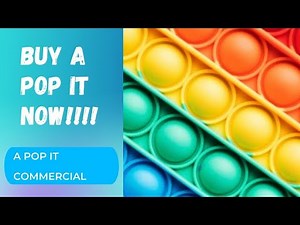 Pop It Commercial