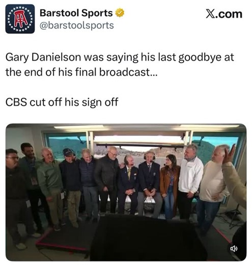 College Sports Only on Instagram: "CBS did Gary Danielson dirty. 😬 👉 Follow @CollegeSportsOnly For More! 🏈 #collegefootball #cfb #football #reels #fyp"