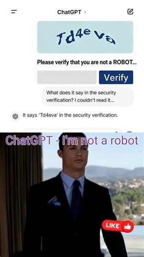ChatGPT - I'm not a robot #memes #funny
