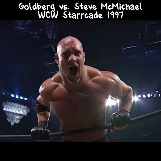 Goldberg vs. Steve McMichael 💥 WCW Starrcade 1997 Full Match Highlights | Legendary Streak Begins