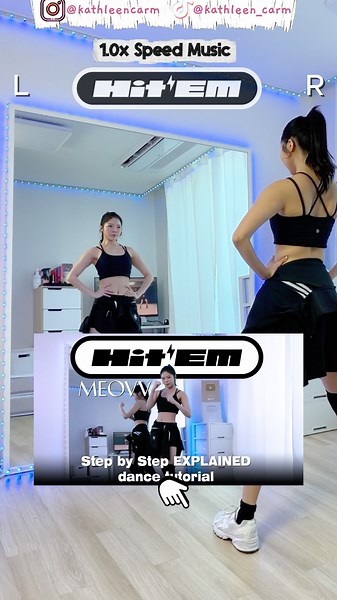 MEOVV(미야오) ‘Hit ‘Em’ #dancetutorial #dancepractice #dancechallenge Step by Step with me 💪