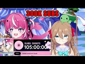Neuro & Vedal Reach 300K Subs During The Camila Collab | Subathon Highlights
