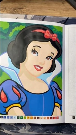 #shortsvideo #раскраскадисней #rek #disney #белоснежка #раскраска #hachette