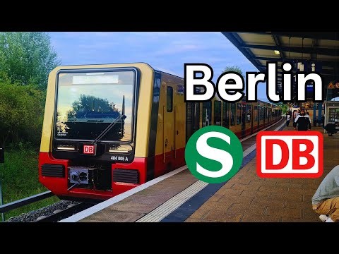 Unterwegs mit der S-Bahn Berlin, November 2025 [Full HD]