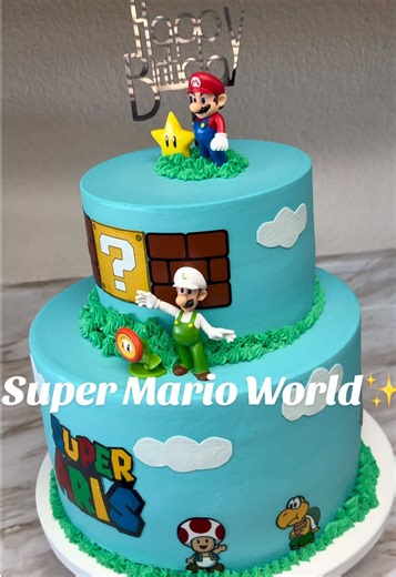 Super Mario World Cake Decorating Tutorial