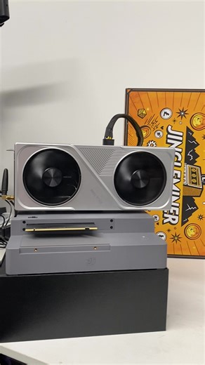 #gpu #monitorstand #desksetup #bitcoinmining #jinglemining | monitor stand